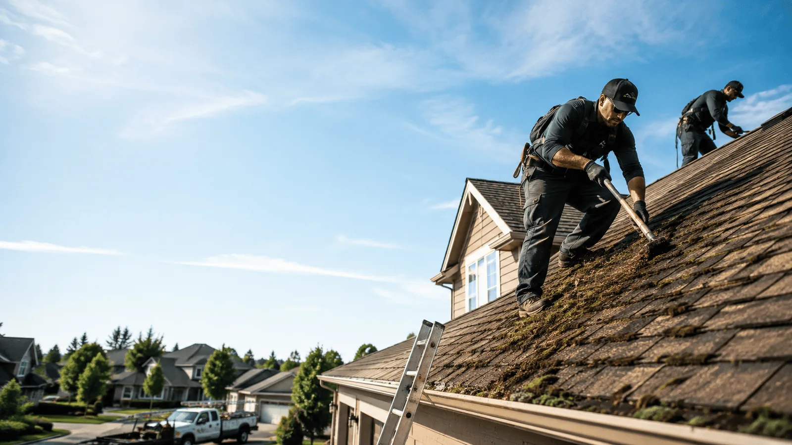 Roof Moss Removal in Luzerne, MI near me